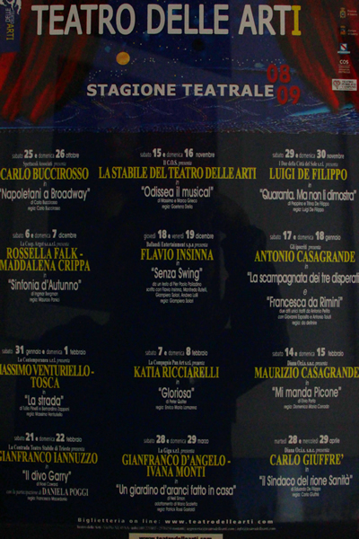 Stagione Artistica 2008-2009